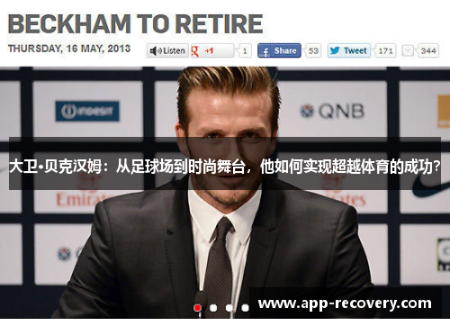 大卫·贝克汉姆：从足球场到时尚舞台，他如何实现超越体育的成功？